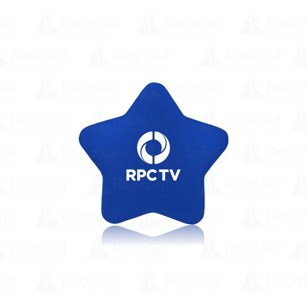 RD 8118509- Estrela Anti-Stress Personalizada em vinil RD 8118509- Estrela Anti-Stress Personalizada em vinil